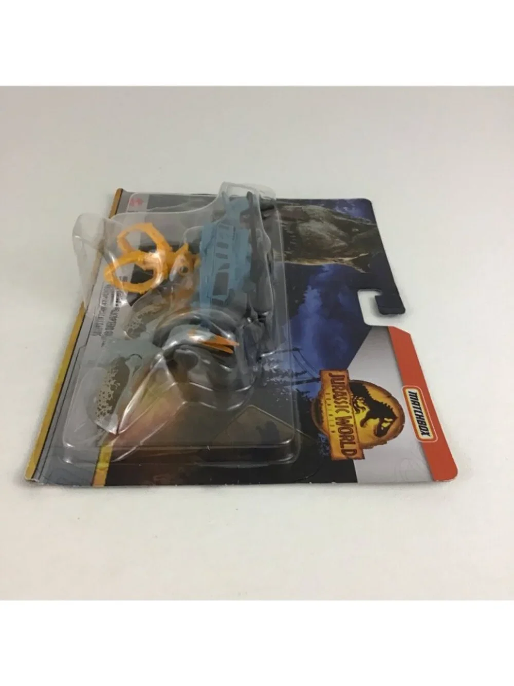 Matchbox Jurassic World Quetzal Copter Hook & Carry Helicopter Dinosaur Figure